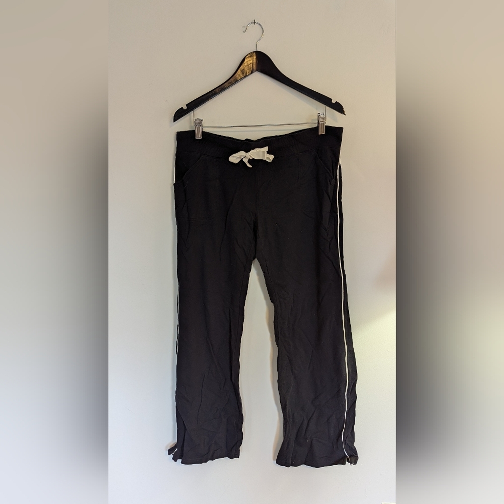 Jacob Cohen Women's Black Sweatpants - Women's Large